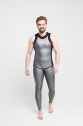 Гидрокостюм Фридайвер Тренировочный 1,5мм голый/ультраспан серый
